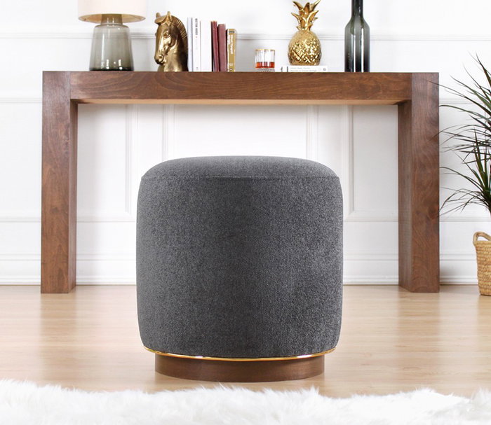 Atelier Del Sofa Puf Zeone Gris